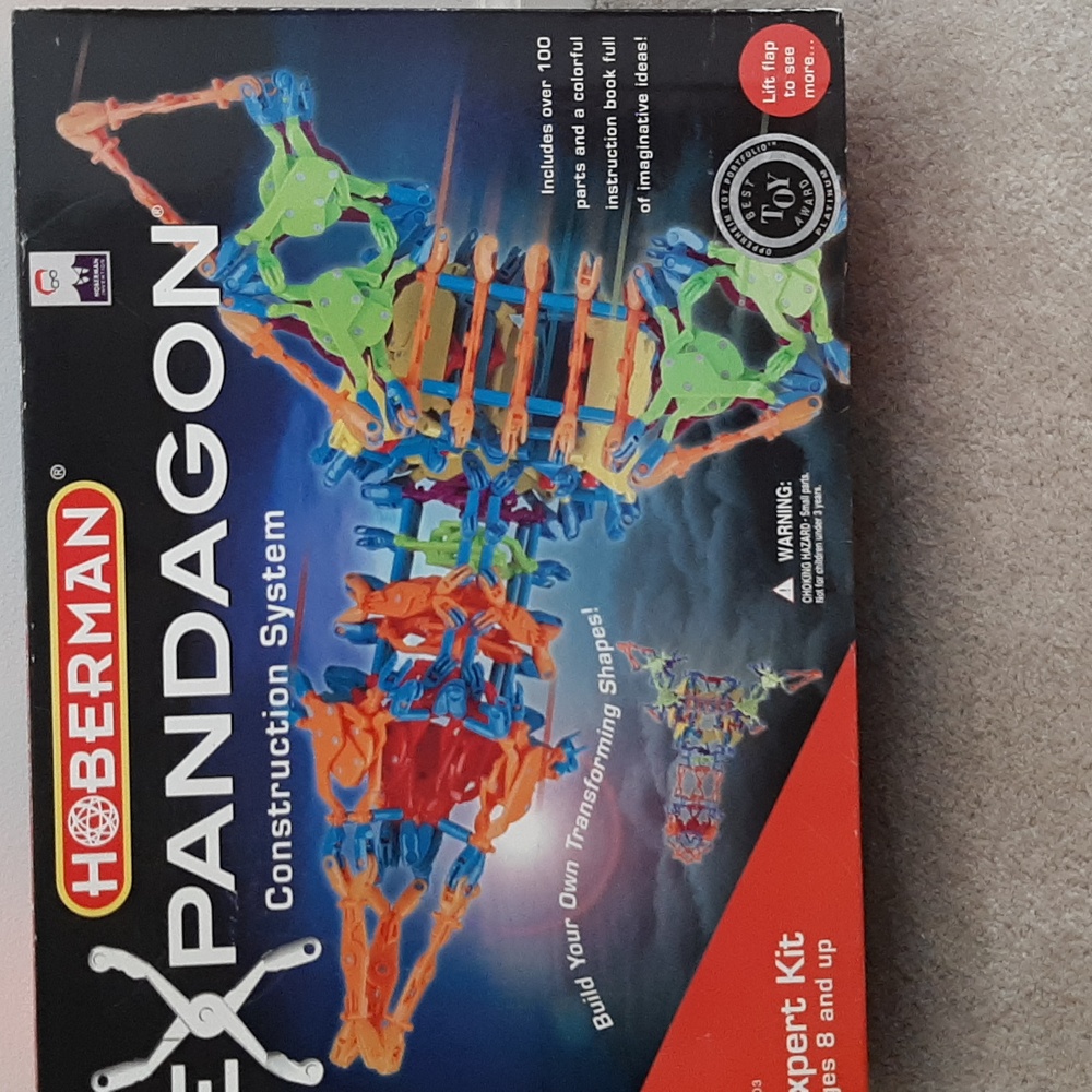 NIB Hoberman Expandagon construction system